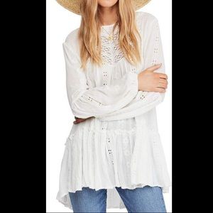 Free people kiss kiss tunic size small